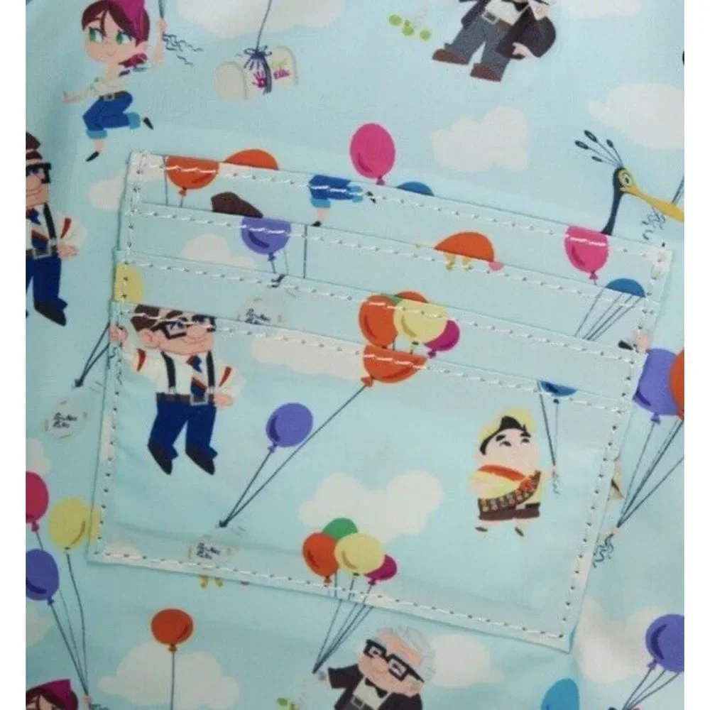 Loungefly Up Balloon House Figural Crossbody Bag With Coin Purse - Picture 7 of 7